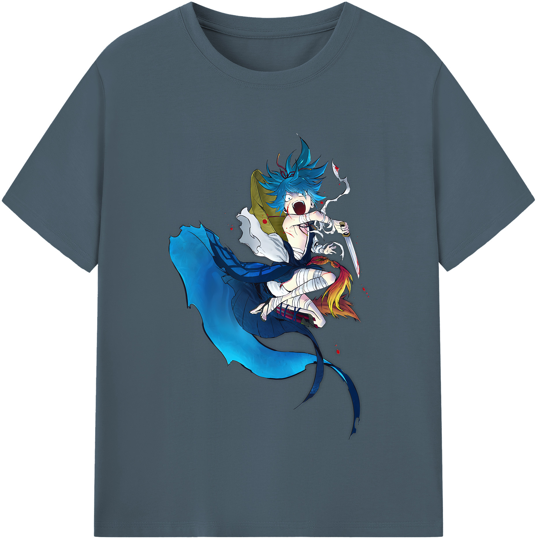 （画像用） 刀剣乱舞 Touken Ranbu 綿100％半袖Tシャツ（フロントプリント）